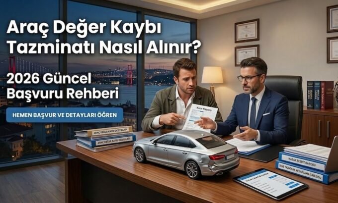 Araç Değer Kaybı Tazminatı Nasıl Alınır_ 2026 Güncel Başvuru Rehberi